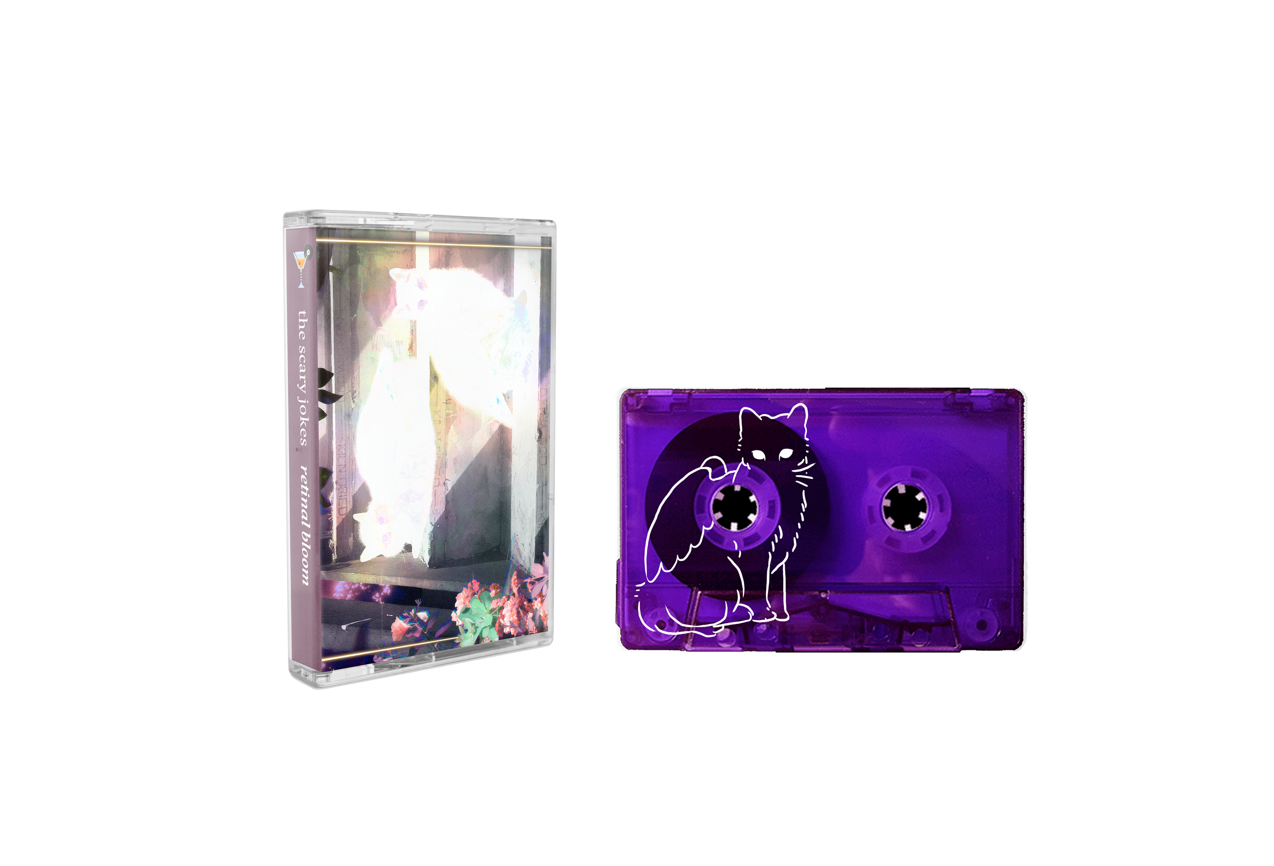 スクラップブッキング　アルバムカバー 渋い紫 Retinal Bloom Cassette — the scary jokes